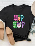 Women'WB shield Letter Print Round Neck Tee, Casual Short Sleeve Crew Neck T-Shirt for Summer, Fashion Women'WB shield...