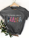 Women'WB shield Letter Print Round Neck Tee, Casual Short Sleeve Crew Neck T-Shirt for Summer, Fashion Women'WB shield...