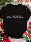 Women'WB shield Letter Print Round Neck Tee, Casual Short Sleeve Crew Neck T-shirt for Spiky hair fighters Seasons,...