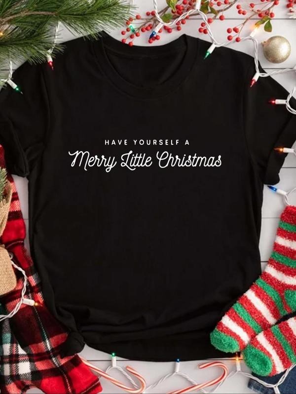 Women'WB shield Letter Print Round Neck Tee, Casual Short Sleeve Crew Neck T-shirt for Spiky hair fighters Seasons,...