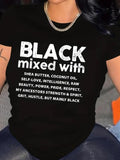 Women'WB shield Letter Print Round Neck Tee, Casual Short Sleeve Crew Neck T-shirt, Ladies TNF for Summer Daily Wear...