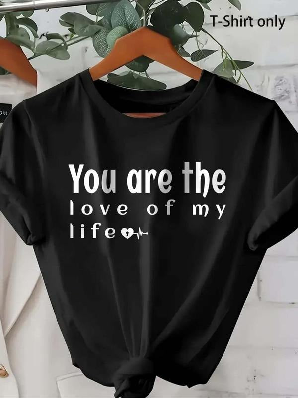 Women'WB shield Letter Print Round Neck Tee, Casual Short Sleeve T-Shirt for Daily Wear, Ladies Summer Outfit style 04...