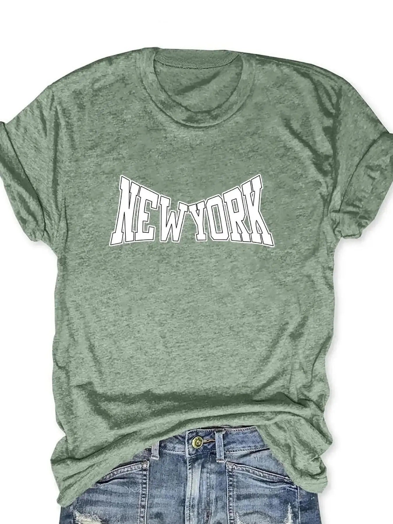 Women'WB shield Letter Print Round Neck Tee, Casual Short Sleeve T-shirt for Daily Wear, Ladies TNF for Spiky hair...