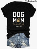 Women'WB shield Letter Print Round Neck Tee, Fashion Casual Crew Neck T-Shirt for Daily Holiday Vacation Outdoor Wear,...