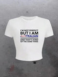 Women'WB shield Letter Print Round Neck Tee, Fashion Casual Crew Neck T-Shirt for Daily Holiday Vacation Outdoor Wear,...