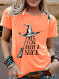 Women'WB shield Letter Print Round Neck Tee, Fashion Casual Crew Neck T-shirt for Daily Holiday Vacation Outdoor Wear,...