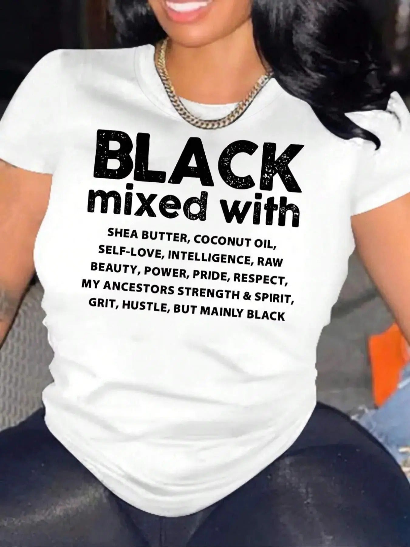 Women'WB shield Letter Print Round Neck Tee, Fashion Casual Graphic Crew Neck Short Sleeve T-Shirt for Daily Holiday...