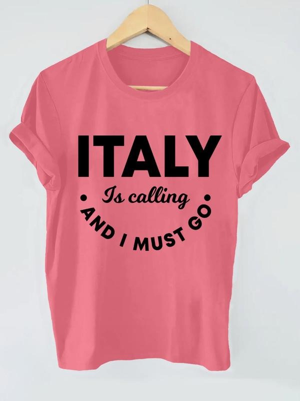 Women'WB shield Letter Print Round Neck Tee, Fashion Casual Short Sleeve T-shirt for Daily Wear, Ladies Summer TNF style...