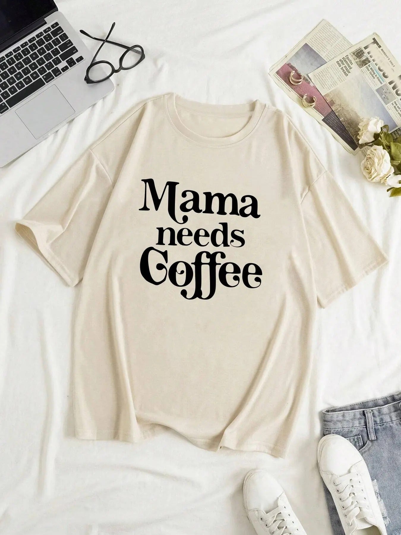 Women'WB shield Letter Print Round Neck Tee, Summer TNF Women, Casual Short Sleeve Crew Neck T-Shirt for Summer, Fashion...