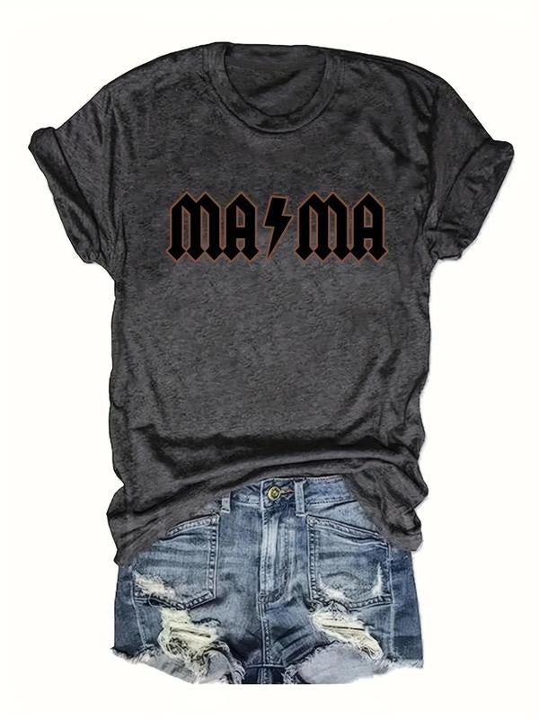 Women'WB shield Letter Print Round Neck Tee, Summer TNF Women, Casual Short Sleeve Crew Neck T-shirt for Summer, Women'WB...