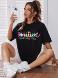 Women'WB shield Letter Print Round Neck Tee, Summer TNF Women, Trendy Casual Drop Shoulder Half Sleeve T-shirt for Daily...