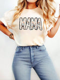 Women'WB shield Letter Print Round Neck Tee, Trendy Casual Short Sleeve T-shirt for Daily Wear, Ladies Spiky hair...