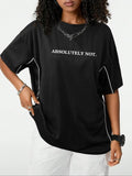 Women'WB shield Letter Print Round Neck Tee, Vintage Trendy Casual Short Sleeve T-shirt for Daily Wear, Ladies Summer...