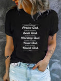 Women'WB shield Letter Print Round Neck Tee, Vintage Trendy Short Sleeve T-shirt for Daily Wear, Ladies Spiky hair...