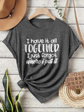 Women'WB shield Letter Print Short Sleeve Tee, Casual Round Neck T-Shirt, Ladies Summer Outfit Hoodie, Sweatshirt