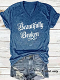 Women'WB shield Letter Print Superhero team Neck Tee, Casual Short Sleeve T-Shirt for Summer, Ladies TNF for Daily Wear,...
