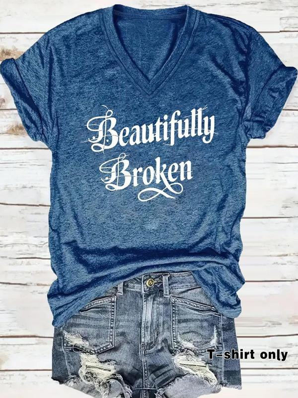Women'WB shield Letter Print Superhero team Neck Tee, Casual Short Sleeve T-Shirt for Summer, Ladies TNF for Daily Wear,...