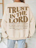 Women'WB shield Letter Print TNF Lined Sweatshirt, Casual Long Sleeve Pullover for Fall & Winter, Women'WB shield TNF for...