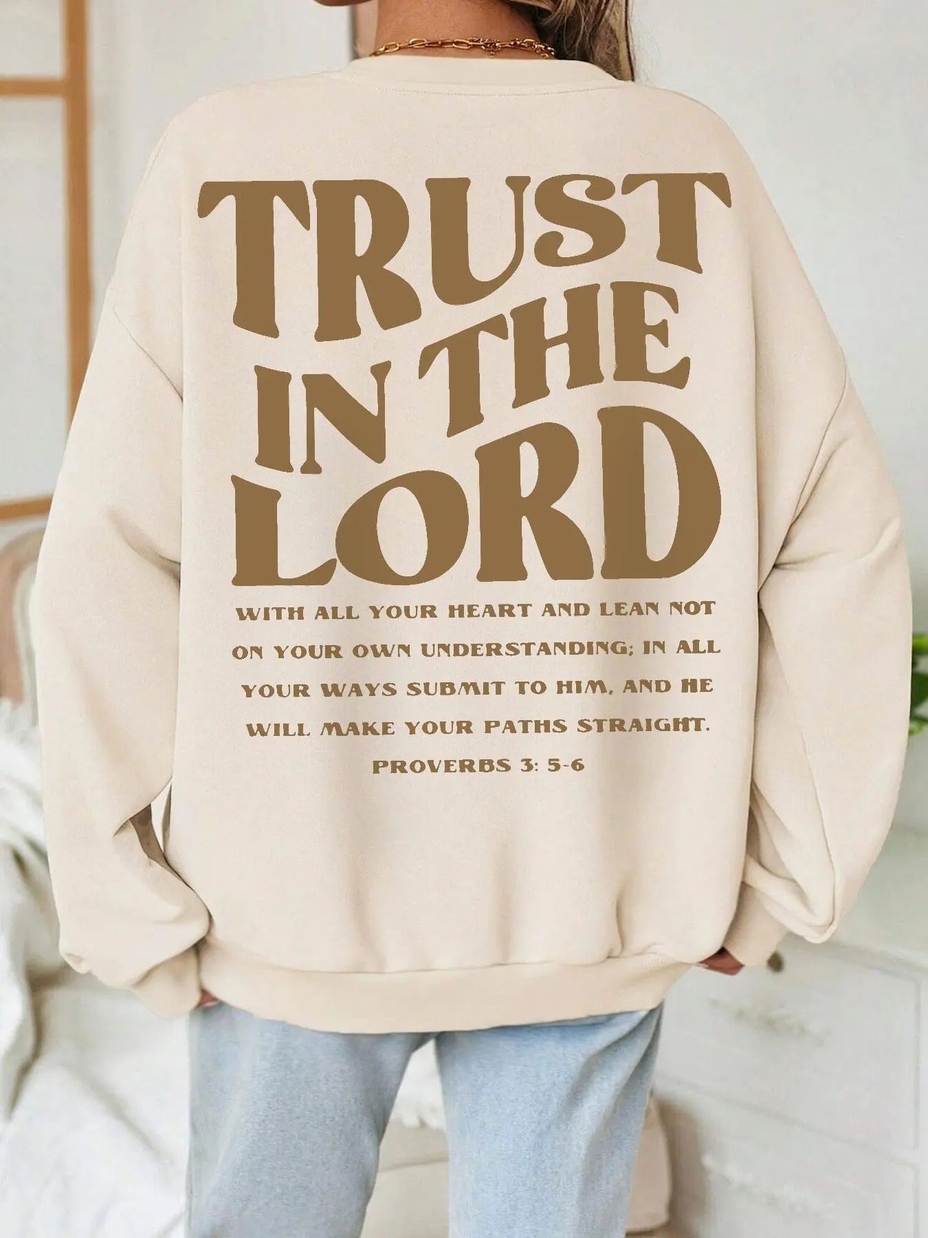Women'WB shield Letter Print TNF Lined Sweatshirt, Casual Long Sleeve Pullover for Fall & Winter, Women'WB shield TNF for...
