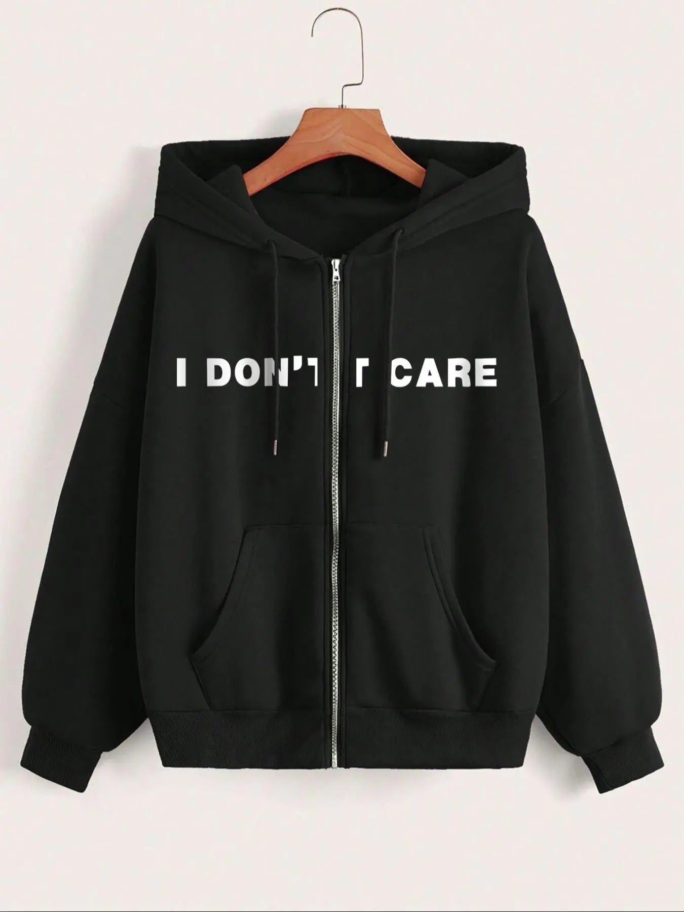 Women'WB shield Letter Print Zip Up Hoodie, Casual Long Sleeve Hooded Sweatshirt for Daily Wear, Ladies TNF for Spiky...