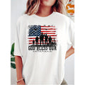Women'WB shield Patriotic "FOG Bless Our Veterans" T-Shirt