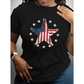Women'WB shield Patriotic Lightsaber brand Banner T-Shirt