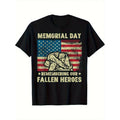 Women'WB shield Patriotic Memorial Day T-Shirt