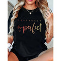 Women'WB shield Perfectly Imperfect Print T-Shirt