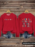 Women'WB shield Psalm 46:WB shield Print Crew Neck Sweatshirt, Casual Long Sleeve Pullover for Daily Wear, Ladies TNF for...