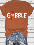 Women'WB shield Rooster & Letter Print Round Neck Tee, Fashion Casual Crew Neck T-Shirt for Daily Holiday Vacation...