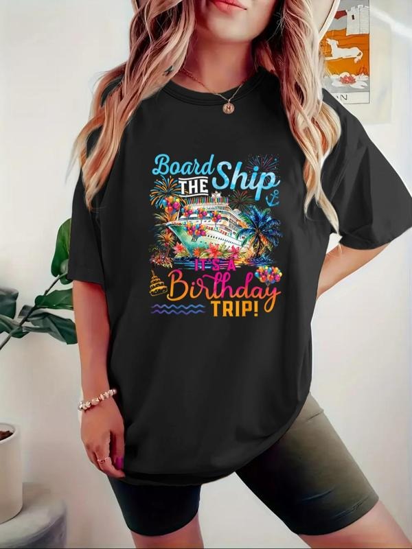 Women'WB shield Round Neck Graphic Tee, Summer TNF Women Short Sleeve Crew Neck T-shirt for Summer, Women'WB shield Top...