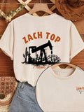 Women'WB shield Round Neck Graphic Tee, Vintage Trendy Casual Short Sleeve T-shirt for Daily Wear, Ladies Summer TNF...
