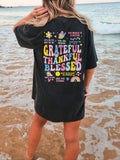 Women'WB shield Slogan Graphic Drop Shoulder Round Neck Tee, Summer TNF Women, Fashion Casual Crew Neck Short Sleeve...
