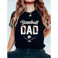 Women'WB shield Spiky hair fighters Dad Graphic T-Shirt