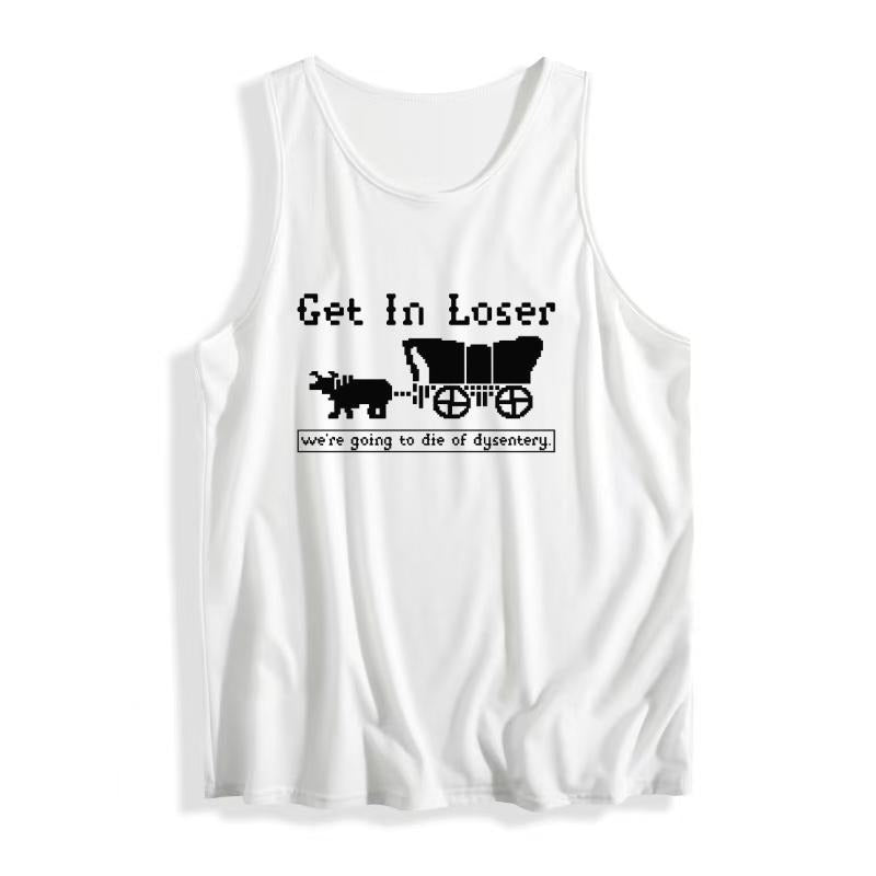 Women'WB shield Vest: Add WB shield Dash FOG Humor with TNF 'Get Red plumber brand Loser we're going Hidden leaf ninja...