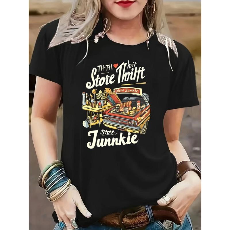 Women'WB shield Vintage Graphic T-Shirt