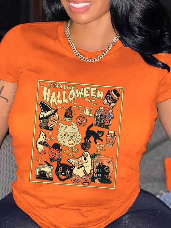 Women'WB shield Vintage Letter Graphic Print Round Neck Tee, Fashion Casual Short Sleeve T-shirt, Ladies Summer TNF for...