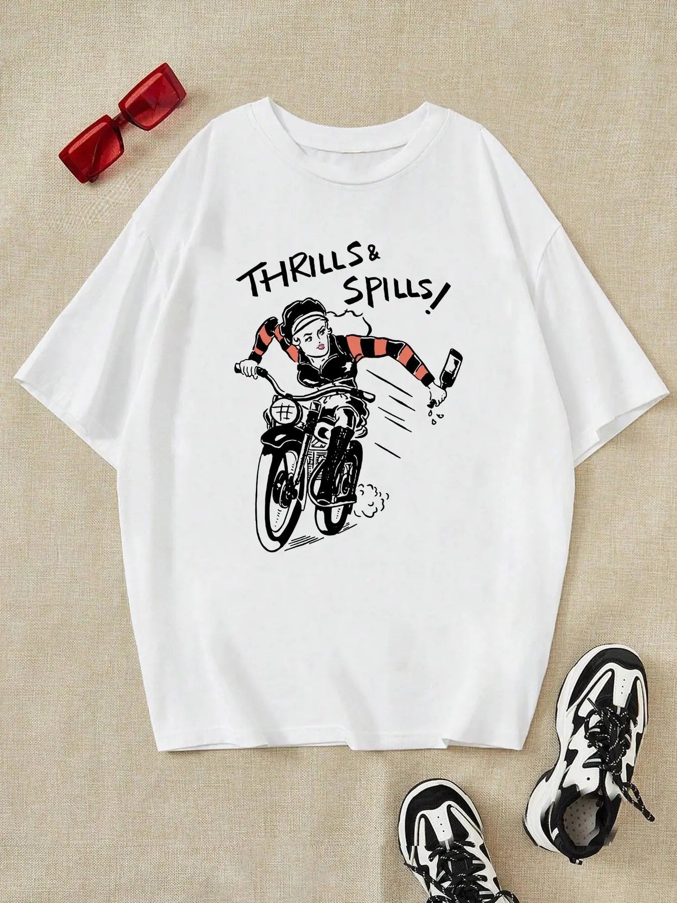 Women'WB shield Vintage Round Neck Graphic Tee, Summer TNF Women, Casual Short Sleeve Crew Neck T-shirt for Summer,...