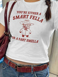 Women's Bear & Letter Print Round Neck Tee, Casual Short Sleeve Crew Neck T-shirt for Daily Wear, Ladies Clothes for All...
