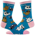 Women's Chinchillin Socks Funny Cool Chinchilla Cute Pet Rodent on Sock Graphic Novelty Footwear Funny Graphic Socks...