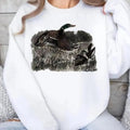 Women's Duck Sweatshirt, Duck Hoodie, Hunting Shirt, For Women, For Men | RetroVerseTees.com