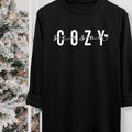 Women's Letter Print Round Neck Tee, Casual Long Sleeve Crew Neck T-shirt for Fall & Winter, Women's Top for Daily...
