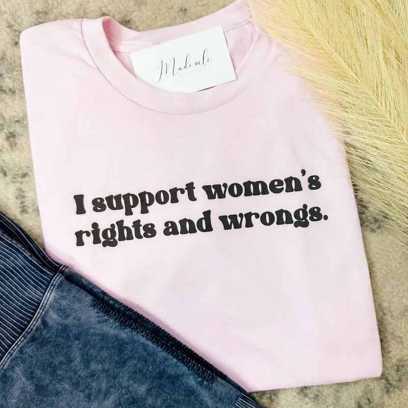 Women's Rights Graphic Tee Hoodie, Sweatshirt | RetroVerseTees.com