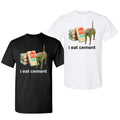 Women's Slogan Graphic Round Neck Drop Shoulder Tee, Graphic Printed T-shirt, Stand Out in Style, Full Color, Full Size...
