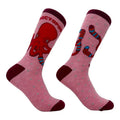 Women's Soctopus Socks Funny Deep Sea Octopus Joke Footwear Funny Graphic Socks Comfortable Fitted Spandex Cotton...