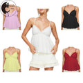 Women's SweetCamisole Spaghetti Strap Lace Trim V-Neck Flowy Hem Tank Tops T-Shirts, Hoodie, Sweatshirt | RetroVerseTees.com