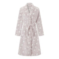 Women's Thick Flannel Bathrobe Heart Print Long Sleeve Fuzzy Plush Shawl Collar Bath Robe with Belt T-Shirts, Hoodie,...