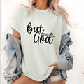 Womens But FOG Lightsaber brand Shirt, Religious Short Sleeve Tops, Christian Apparel, Jesus Lover Gift, Christian Women...