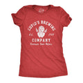Womens Cupids Brewing Company T Shirt Funny Valentines Day Love Potions Tee for Ladies Funny Womens T Shirts Cute...