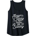 Womens Funny Shirts For Women With Saying Classy Sassy Trashy Tank Top MADE IN USA Hoodie, Sweatshirt | RetroVerseTees.com